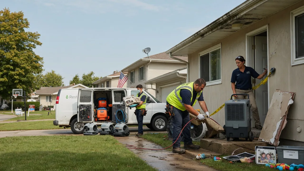 Water Damage Restoration in Berlin, PA near me